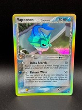 Vaporeon 18/113 EX Delta Species Holo Rare Pokemon TCG NM-