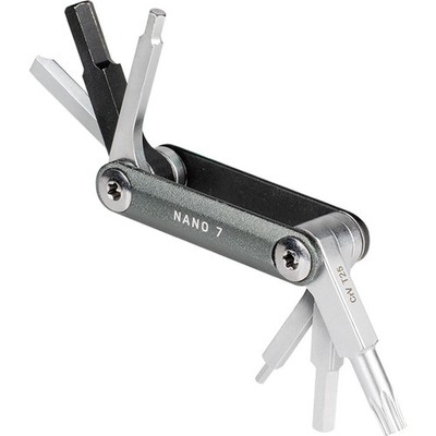 Topeak Nano 7 Multi-Tool Black/Galaxy Gray One Size