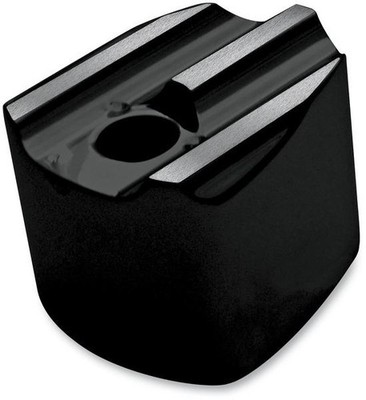 Covingtons Ignition Switch Knob Cover - Finned - Black Motorcycle Street Bike