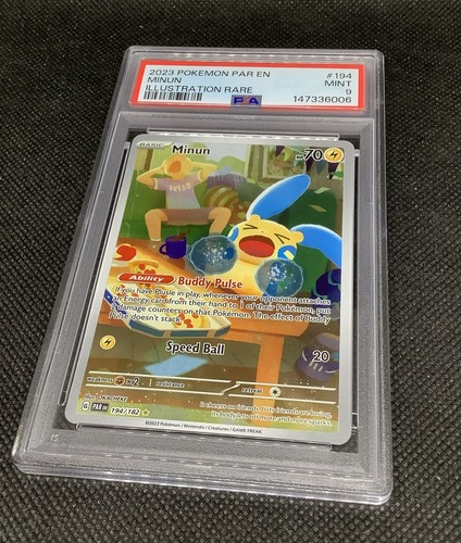 Minun graded PSA 9 for sale on eBay