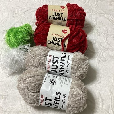 Lot Of Craft Knitting Yarn Set Of Six 