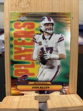 2025 Topps Chrome Football NFL Josh Allen Power Players #PP-2