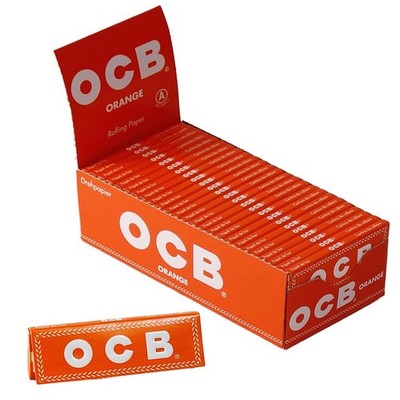 Cartine OCB Arancioni Corte - Singole da 50 Libretti Originali