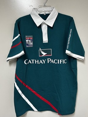 HAN'S INTERNATIONAL RUGBY WEAR 韓国代表 VINTAGE HONG KONG 7 CATHAY PACIFIC ALWAYS GAME 7 RUGBY SHIRT SZ
