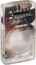 SR-35CL AM/FM Pocket Radio Clear