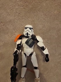 LEGO Star Wars Stormtrooper Commander Buildable Figure 9&frac14;" Complete USED NO BOX*