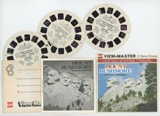 Mount Rushmore National Memorial 1977 GAF View-Master Reels H-73 and Copy Cover