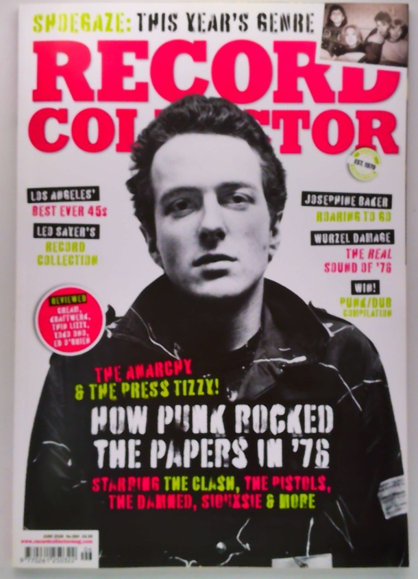 Record Collector magazine June 2026 The Anarchy & The Press tizzy! + Shoegaze
