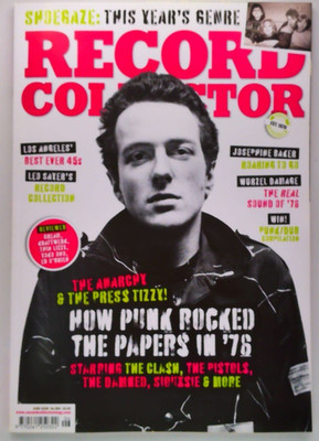 Record Collector magazine June 2026 The Anarchy & The Press tizzy! + Shoegaze