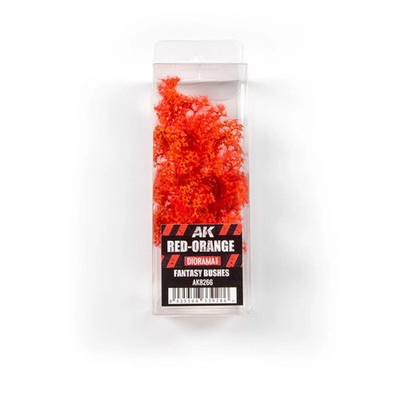 AK Interactive Vegetation RED-ORANGE FANTASY BUSHES