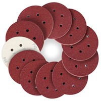 Schleifpapier Set 40 StüCk 150Mm Klett Schleifscheiben Exzenterschleifer