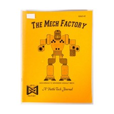Mech Facto Mech Factory  2 "Nine New Battlemechs, Play Aids, Battletech Mag VG
