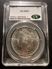 1880 s Morgan Silver Dollar MS 61 -- CAC