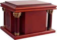 Wood Keepsake Urns for Human Ashes Adult Male/Female, Cremation Urns for Adult A