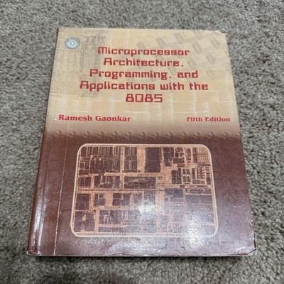 Microprocessor Architecture Programming Fifth Edition Ramesh Gaonkar Hardcover