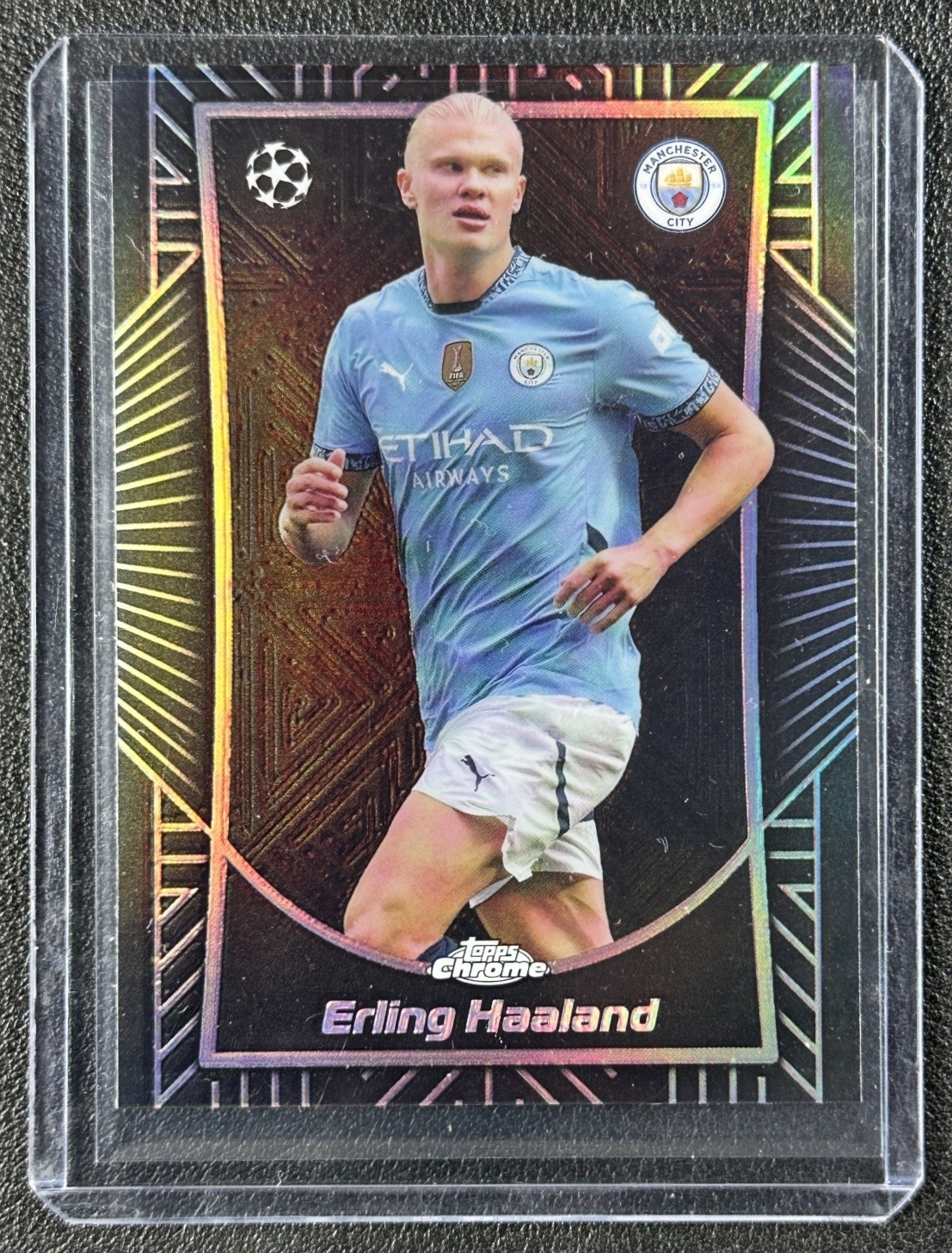 Erling Haaland 2024 Topps Chrome UEFA Club Competitions #SE-10