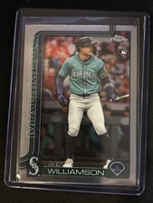 🔥Ben Williamson 2025 Topps Chrome Update #USC168 RC Rookie Mariners