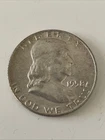 1958-D 50 Cent Franklin Half Dollar Coin