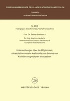 Reimar Pohlman | Untersuchungen üBer Die MöGlichkeit, Ultraschallvernebelte...
