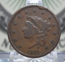 1836 Coronet Head Large Cent 1c #EC2 East Coast Coin & Collectables, Inc.