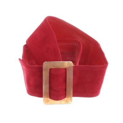 Jil Sander Gürtel 80 Rot Sehr gut
