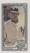 2019 Topps Allen & Ginter Mini Black Luis Severino #140 02v3
