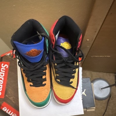 Jordan Air Jordan 2 Retro Rivals Multicolor Leather High Top