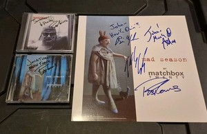 Match Box 20 Signed Autographed Mad Season Promo Flat Entire Band Cd Rob Thomas 