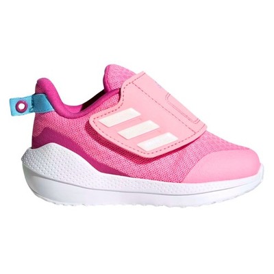 Adidas EQ21 Run 2.0 AC Kinder Sport hellrosa Klettverschluss Schuhe 26,5