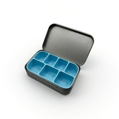 Tin Organizer Insert Compatible with Popular 1.76oz Mint Tins   Divider Blue 