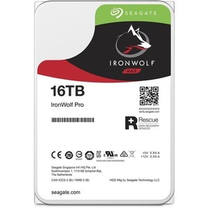 16TB Seagate Ironwolf Pro 7200RPM SATA 3.5" NAS HDD ST16000NT001