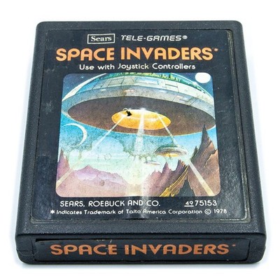 Space Invaders Atari 2600 | Sears Tele-Games Cartridge Only | Tested & Working