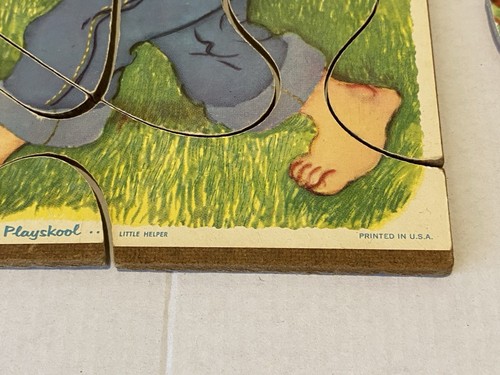 Vintage Lot of 4 Puzzle,Palyskool, Statemeyer Syndicate1958 #M - Picture 6 of 18