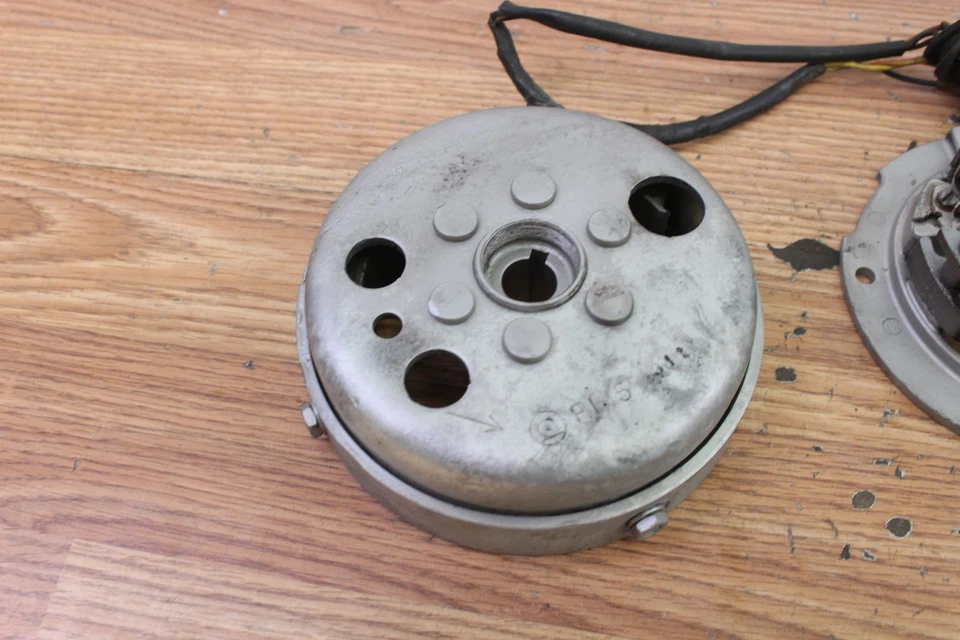 Estator Yamaha Ty250 1974 74/magneto/volante/bobina de encendido - conjunto de encendido Foto 3 de 4