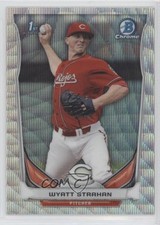 2014 Bowman Draft Chrome Silver Wave Refractor 16/25 Wyatt Strahan #CDP97 fm0