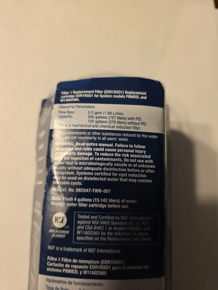 Every Drop Refrigerator Filter 1 Purple New Sealed  - Image 3 of 3