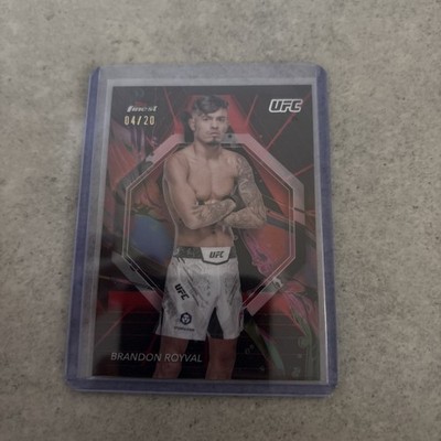 2024 Topps Finest Brandon Royval Black & Red Refactor Ssp #/20