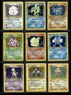 Vtg Pokemon Card Collection Lot Base Set 1st Edition Promo Binder Holo WOTC