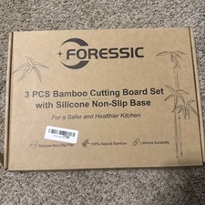 CRAFT WOOD Bamboo Cutting Board Set - 3-Piece