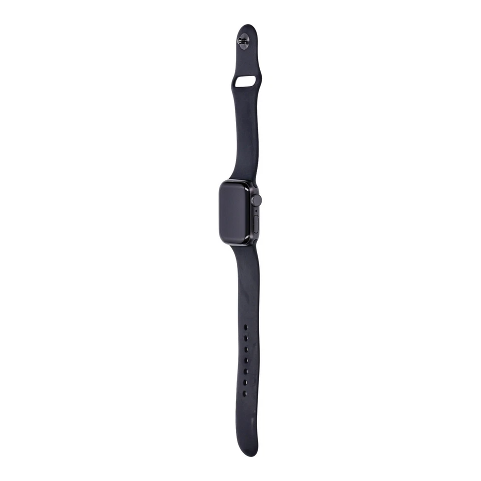 Apple Watch SE 40mm GPS Spacegrau Aluminiumgehäuse mit Sportarmband Mitternacht, Foto 4 von 4