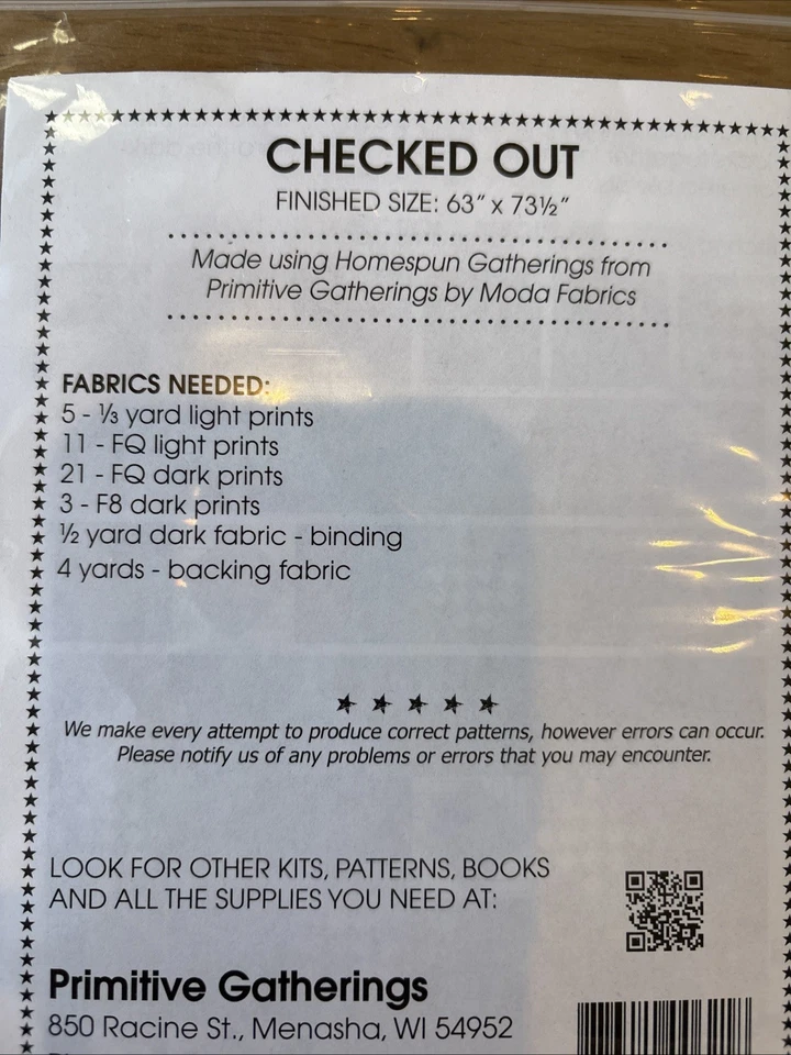 Patrón Primitive Gatherings REVISADO Foto 3 de 3