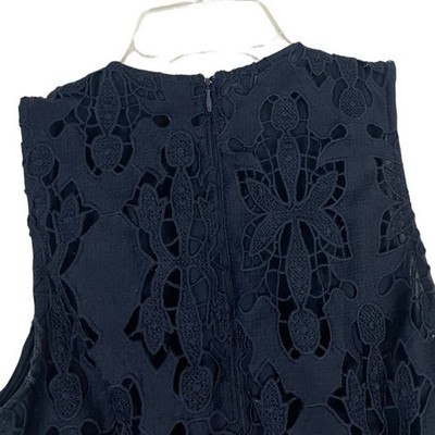 H&M Navy Blue Lace Mini Dress | eBay H&M Navy Blue Lace Mini Dress | eBay