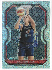 2021 Panini Prizm WNBA Mojo Prizm #1 Lauren Cox #7/25 Indiana Fever Baylor