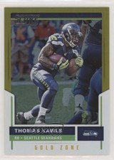 2017 Score Gold Zone /50 Thomas Rawls #29 e6q