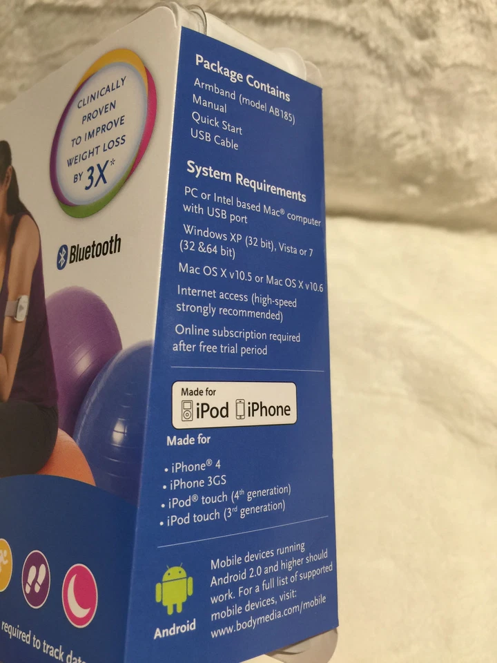 BodyMedia Fit Link Armband (100768) Wellness Monitor Foto 3 de 4