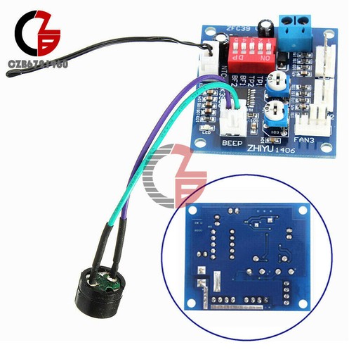 DC 12V Dual Ways / PWM PC CPU Fan Digital Temperature Control Speed Controller - 第 16/20 張圖片