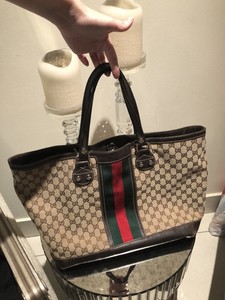 gucci bag green and red stripes