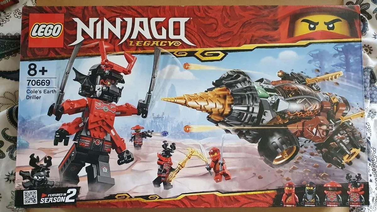 Lego ninjago legacy sets cole's earth driller sales