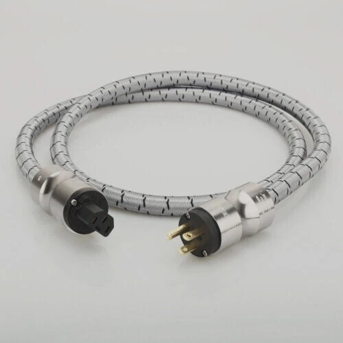 Krell HiFi Audio Power Cable US EU AU Schuko Audiophile Amplifier Power Cord - Image 3 of 4