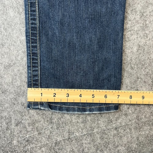 Jeans Diesel donna W30 L32 bootcut blu medio lavato sfumato vintage Y2K Proody - Foto 4 di 13